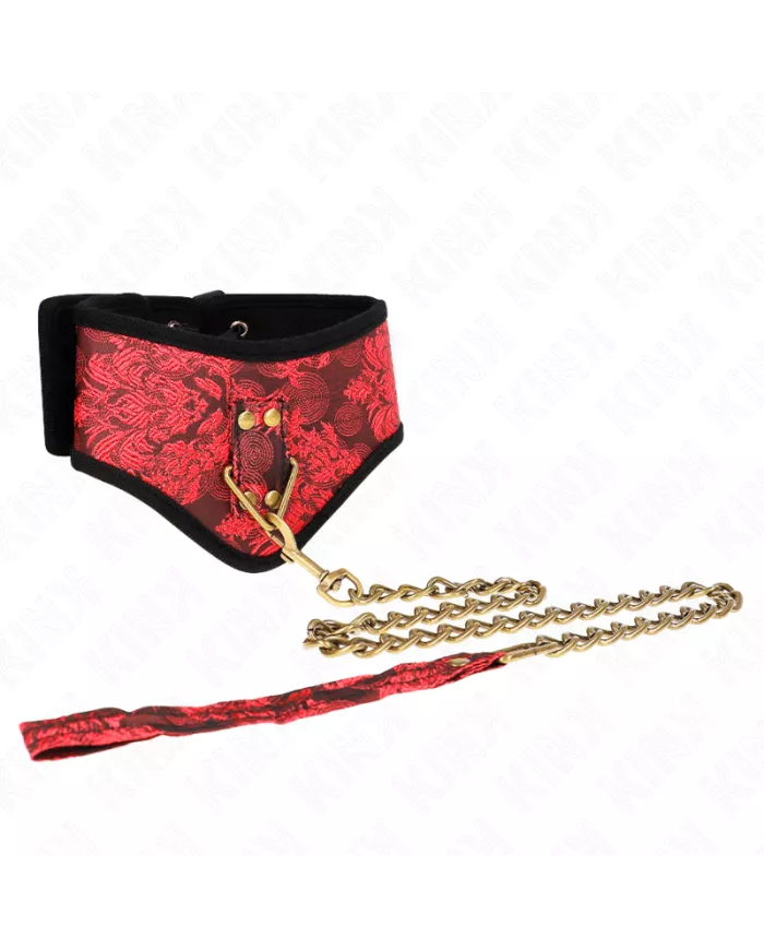 KINK - COLLIER MODÈLE SCANDALE AVEC BRACELET DENTELLE 75 CM 44 X 10 CM