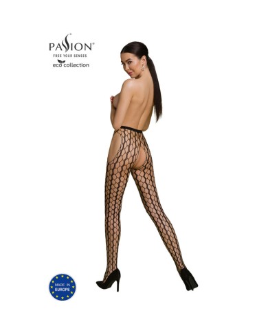 PASSION - BODYSTOCKING ECO COLLECTION ECO S007 NOIR