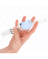 KINK - GAG EN FORME DE SUCETTE BLEU CLAIR 5,5 x 4 CM AJUSTABLE 43-60 CM