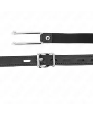 KINK - BÂTON À CROCHET EN MÉTAL 11,5 CM AVEC SANGLE EN CUIR RÉGLABLE 39-58 CM X 2 CM