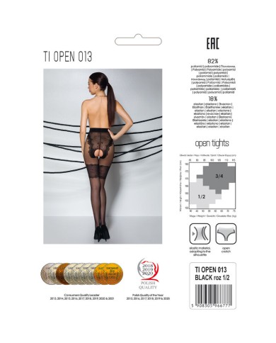 PASSION - TIOPEN 013 COLLANT NOIR 1/2 20/40 DEN