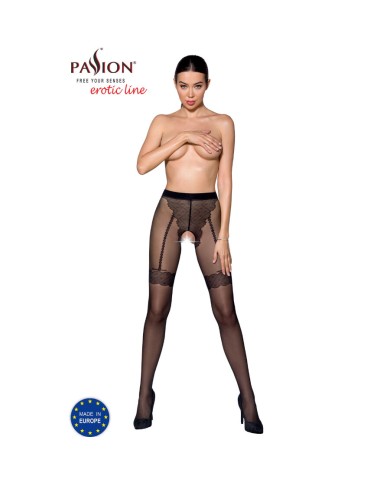 PASSION - TIOPEN 016 COLLANT NOIR 1/2 20 DEN