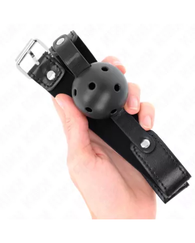 KINK - BALLE RESPIRANT NOIRE 4,5 CM BAG 65 x 2,5 CM KINK - BALLE RESPIRANT NOIRE 4,5 CM BAG 65 x 2,5 CM