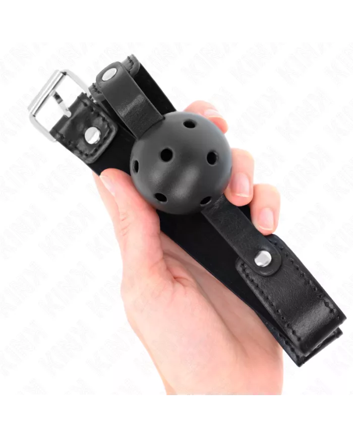 KINK - BALLE RESPIRANT NOIRE 4,5 CM BAG 65 x 2,5 CM