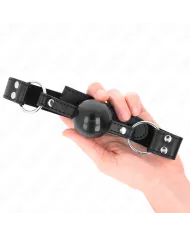 KINK - BÂTON BILLE SOUPLE ET SOLIDE 4 CM AVEC SANGLE EN CUIR 62 x 2,5 CM RÉGLABLE 42-58 CM