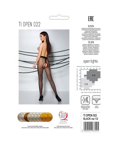 PASSION - TIOPEN 022 COLLANT NOIR 1/2 20 DEN