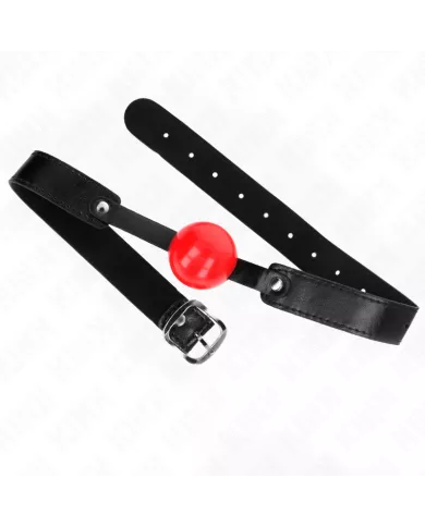 KINK - BALLE TPE SOUPLE 4 CM GAG MODÈLE 1 66 x 2,5 CM RÉGLABLE 41-61 CM KINK - BALLE TPE SOUPLE 4 CM GAG MODÈLE 1 66 x 2,5 CM RÉGLABLE 41-61 CM