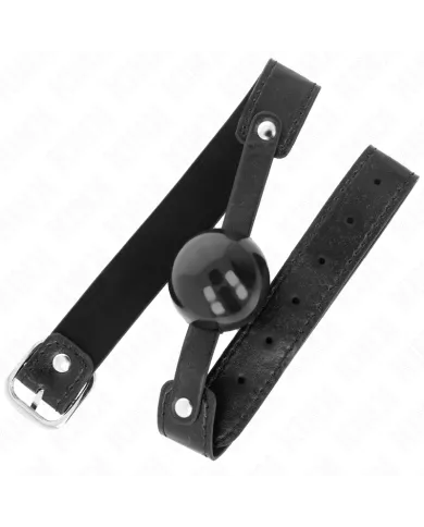 KINK - BALLE TPE SOUPLE 4 CM GAG MODÈLE 2 65 x 2,5 CM KINK - BALLE TPE SOUPLE 4 CM GAG MODÈLE 2 65 x 2,5 CM