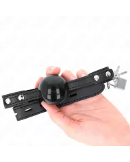 KINK - BALLE TPE SOUPLE 4 CM GAG MODÈLE 3 60 x 2 CM RÉGLABLE 37-52 CM