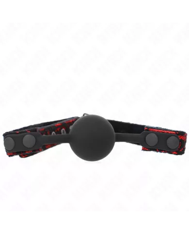 KINK - BOULE SILICONE SCANDALE 4 CM GAG MODÈLE 1 65 x 2 CM KINK - BOULE SILICONE SCANDALE 4 CM GAG MODÈLE 1 65 x 2 CM