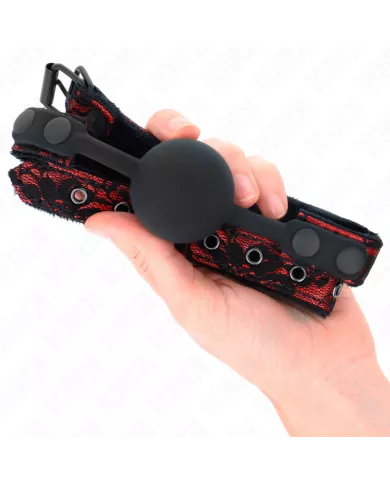 KINK - BOULE SILICONE SCANDALE 4 CM GAG MODÈLE 1 65 x 2 CM KINK - BOULE SILICONE SCANDALE 4 CM GAG MODÈLE 1 65 x 2 CM