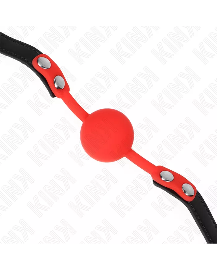 KINK - BOULE SILICONE ROUGE 4 CM BAG 60 x 2 CM