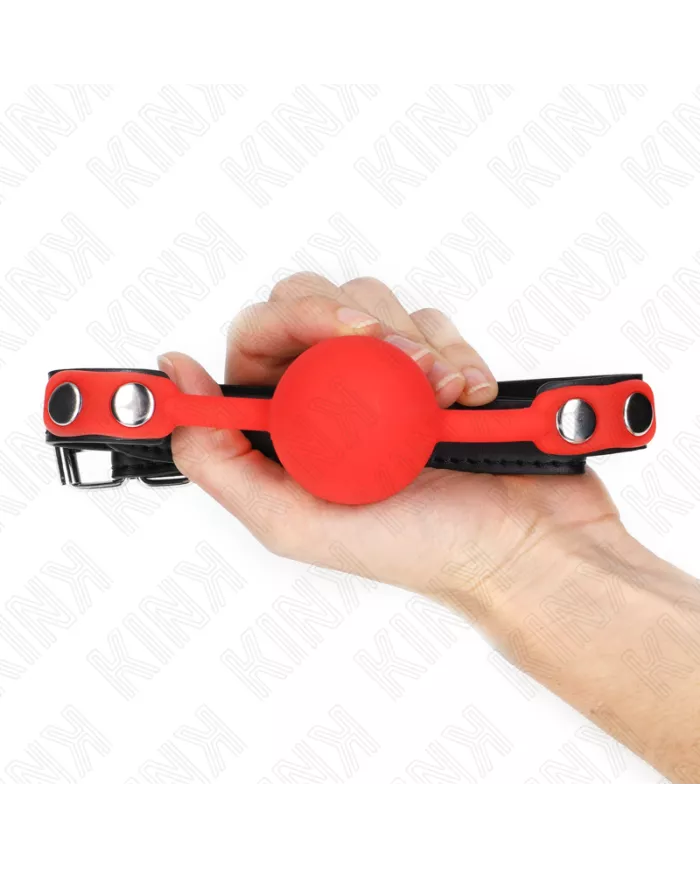 KINK - BOULE SILICONE ROUGE 4 CM BAG 60 x 2 CM