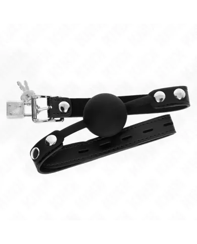 KINK - MODÈLE 1 BILLE EN SILICONE 4 CM BAG AVEC SERRURE 60 x 2 CM KINK - MODÈLE 1 BILLE EN SILICONE 4 CM BAG AVEC SERRURE 60 x 2 CM