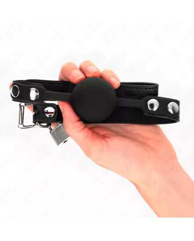 KINK - MODÈLE 1 BILLE EN SILICONE 4 CM BAG AVEC SERRURE 60 x 2 CM KINK - MODÈLE 1 BILLE EN SILICONE 4 CM BAG AVEC SERRURE 60 x 2 CM