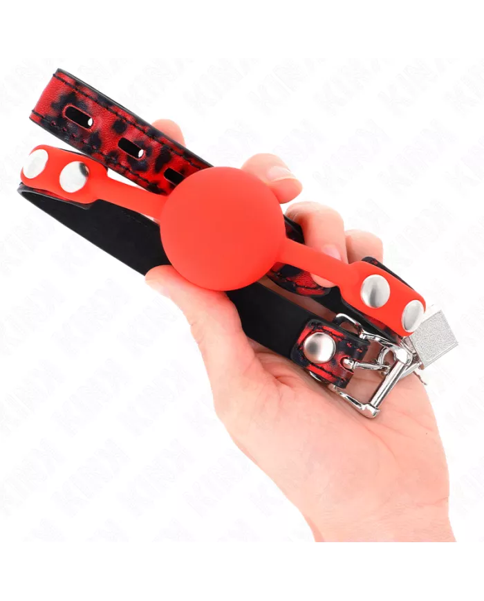 KINK - MODÈLE 2 BILLE EN SILICONE 4 CM BAG AVEC SERRURE 60 x 2 CM