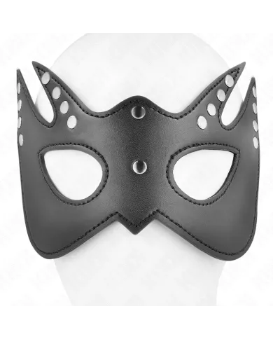 KINK - MASQUE DE CHAUVE-SOURIS AVEC RIVETS 23 x 15 CM