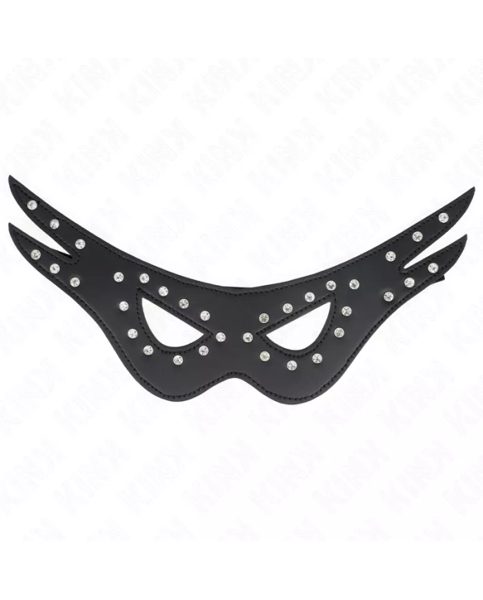 KINK - MASQUE SEXY EN CUIRETTE MODÈLE 2 27 x 13 CM