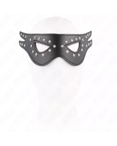 KINK - MASQUE SEXY EN CUIRETTE MODÈLE 2 27 x 13 CM