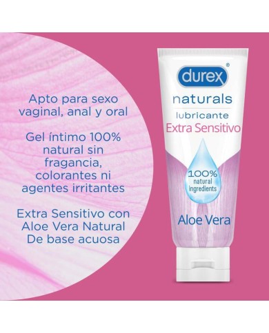 DUREX - LUBRIFIANT EXTRA SENSIBLE NATUREL 100 ML