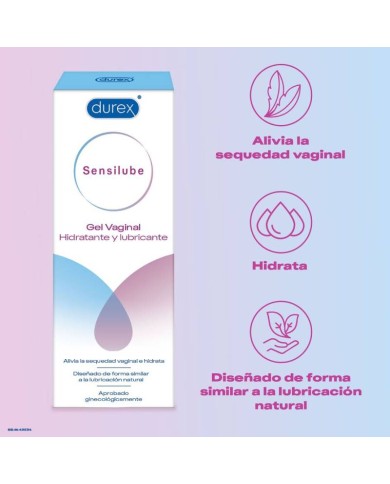 DUREX - SENSILUBE GEL LUBRIFIANT HYDRATANT 40 ML