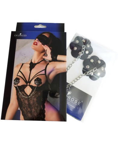 CHILIROSE - CR 4675 CACHE TÉTONS NOIR