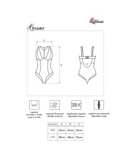 LIVCO CORSETTI FASHION - CORPS KREAME LC 90546 NOIR