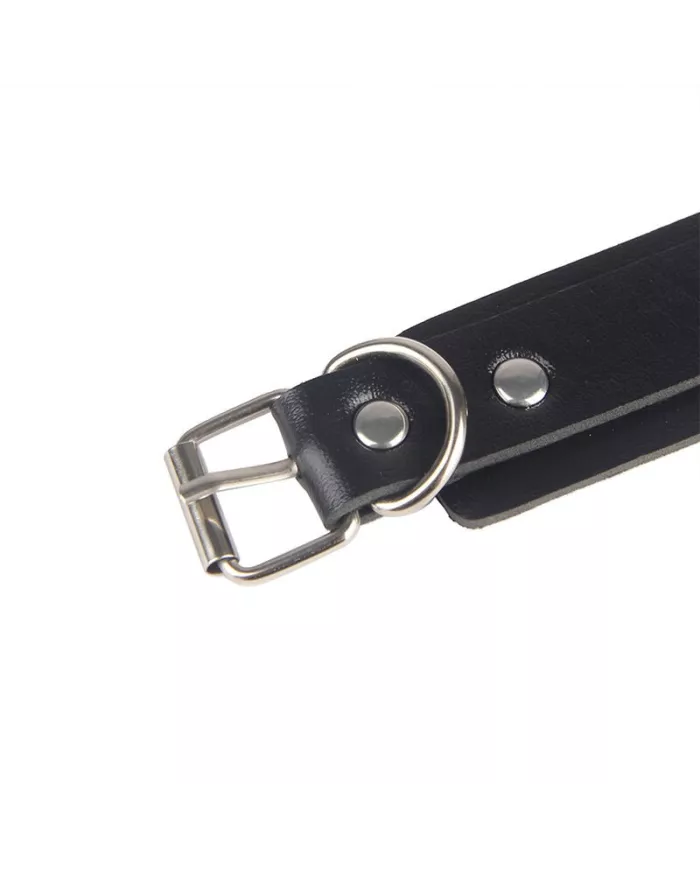 SUBBLIME - 953690 MENOTTES AVEC CEINTURE DE BONDAGE NOIRE TAILLE UNIQUE SUBBLIME - 953690 MENOTTES AVEC CEINTURE DE BONDAGE NOIRE TAILLE UNIQUE