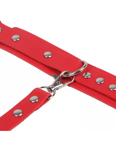 SUBBLIME - 953706 MENOTTES AVEC CEINTURE DE BONDAGE ROUGE TAILLE UNIQUE SUBBLIME - 953706 MENOTTES AVEC CEINTURE DE BONDAGE ROUGE TAILLE UNIQUE