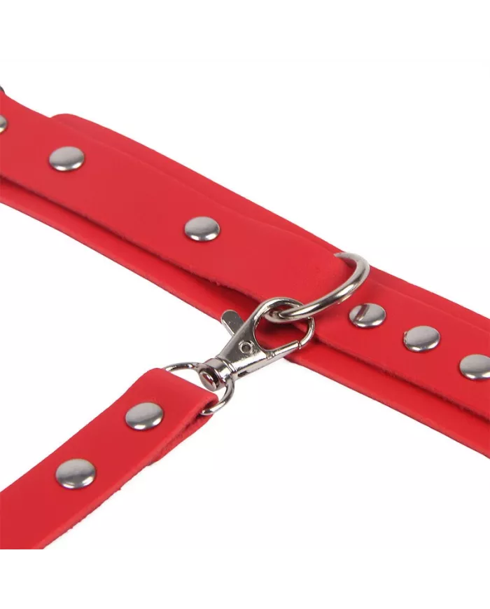 SUBBLIME - 953706 MENOTTES AVEC CEINTURE DE BONDAGE ROUGE TAILLE UNIQUE SUBBLIME - 953706 MENOTTES AVEC CEINTURE DE BONDAGE ROUGE TAILLE UNIQUE