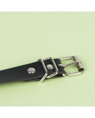 SUBBLIME - CHAÎNE CUIR CEINTURE NOIRE TAILLE UNIQUE