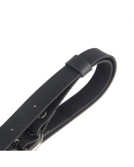 SUBBLIME - HARNAIS CEINTURE CUIR NOIR TAILLE UNIQUE