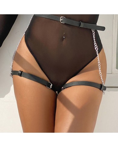 SUBBLIME - HARNAIS CEINTURE CUIR NOIR TAILLE UNIQUE