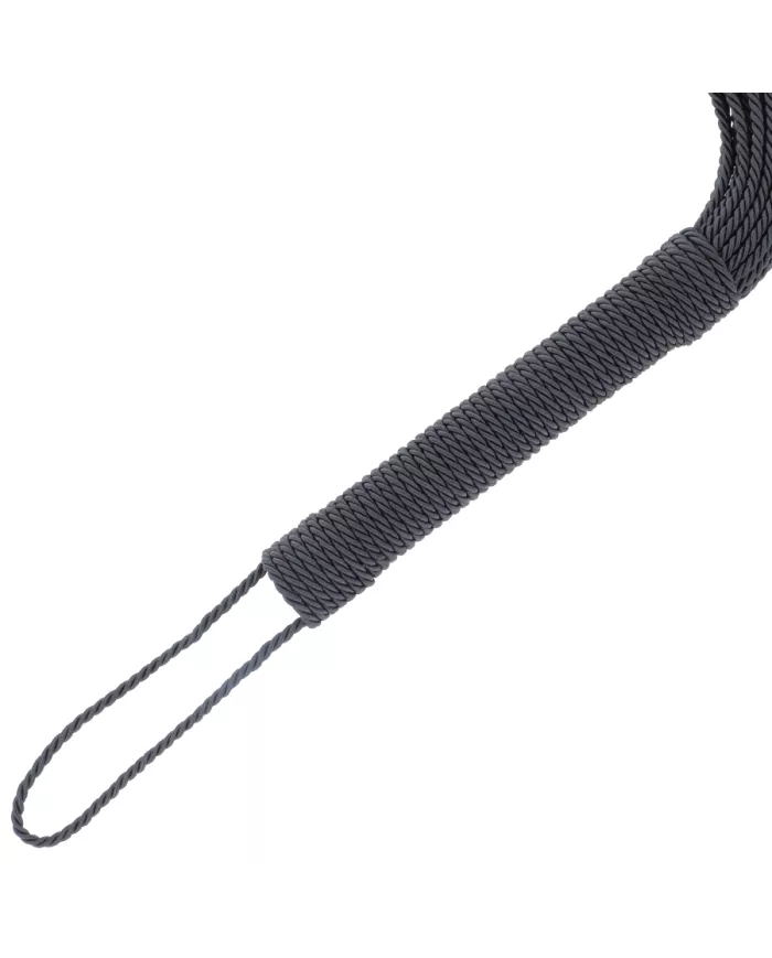 DARKNESS - FOUET DE BONDAGE NOIR 50CM DARKNESS - FOUET DE BONDAGE NOIR 50CM