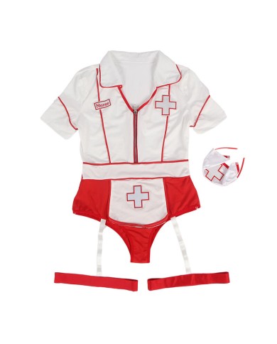 SUBBLIME - COSTUME D'INFIRMIÈRE CORPS SEXY S/M