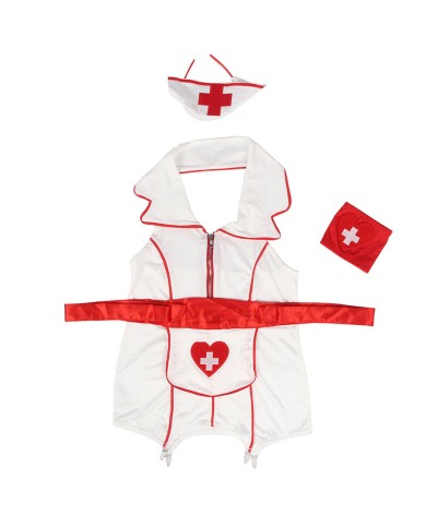 SUBBLIME - ROBE DE COSTUME D'INFIRMIÈRE SEXY S/M