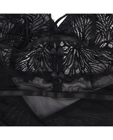 SUBBLIME - BABYDOLL BRETELLES EN DENTELLE RÉGLABLES NOIR S/M