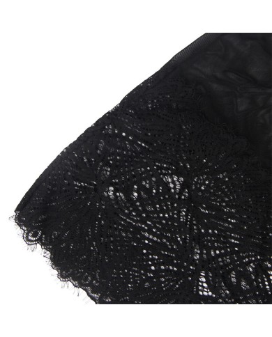 SUBBLIME - BABYDOLL BRETELLES EN DENTELLE RÉGLABLES NOIR S/M