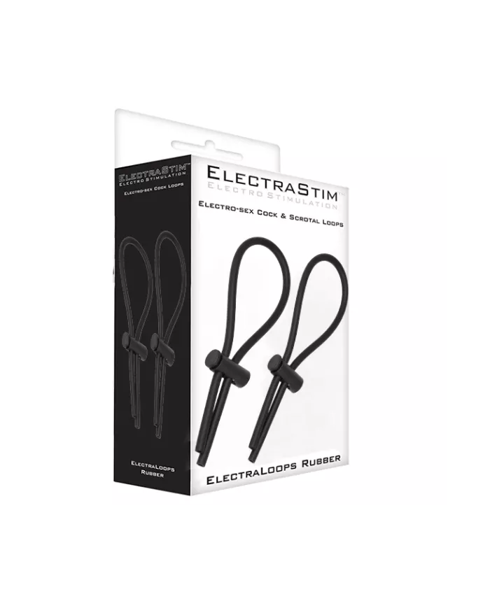 ELECTRASTIM - CAOUTCHOUC ADJ. BOUCLES DE BITE ET SCROTALES ELECTRASTIM - CAOUTCHOUC ADJ. BOUCLES DE BITE ET SCROTALES