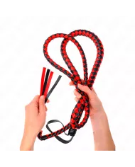 KINK - FOUET LONG SERPENT ROUGE 210 CM