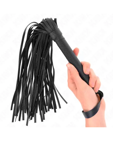 KINK - Fouet à perles bleu foncé 43,5 CM KINK - Fouet à perles bleu foncé 43,5 CM