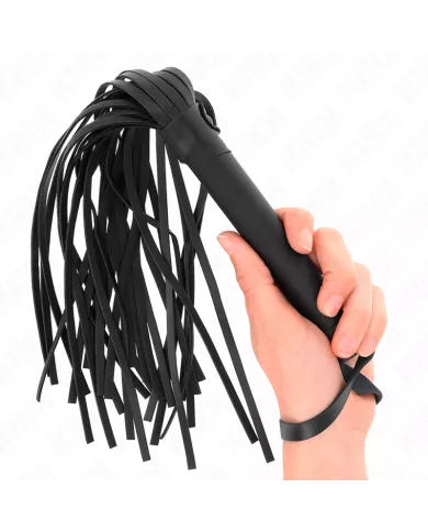 KINK - FOUET STYLE NÉOPRÈNE 48,5 CM KINK - FOUET STYLE NÉOPRÈNE 48,5 CM