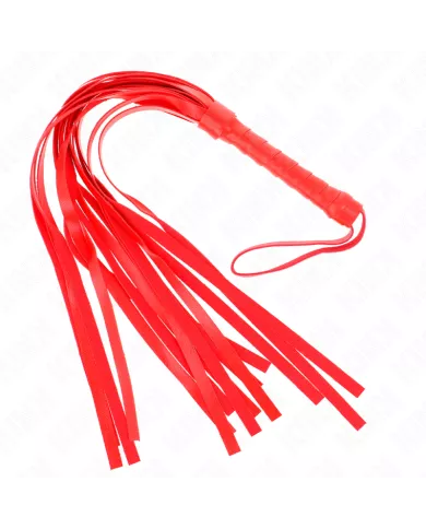 KINK - FOUET SIMPLE ROUGE 45 CM KINK - FOUET SIMPLE ROUGE 45 CM