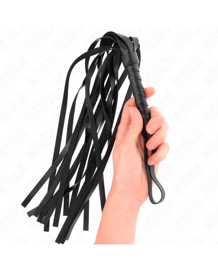 KINK - FOUET SIMPLE NOIR 45 CM