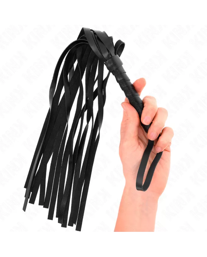 KINK - FOUET SIMPLE NOIR 45 CM