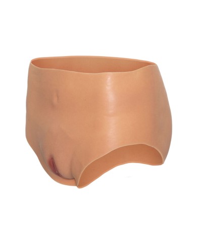 DÉSIR CACHÉ - ALTER EGO CULOTTE VAGIN OUVERT TAILLE HAUTE COULEUR