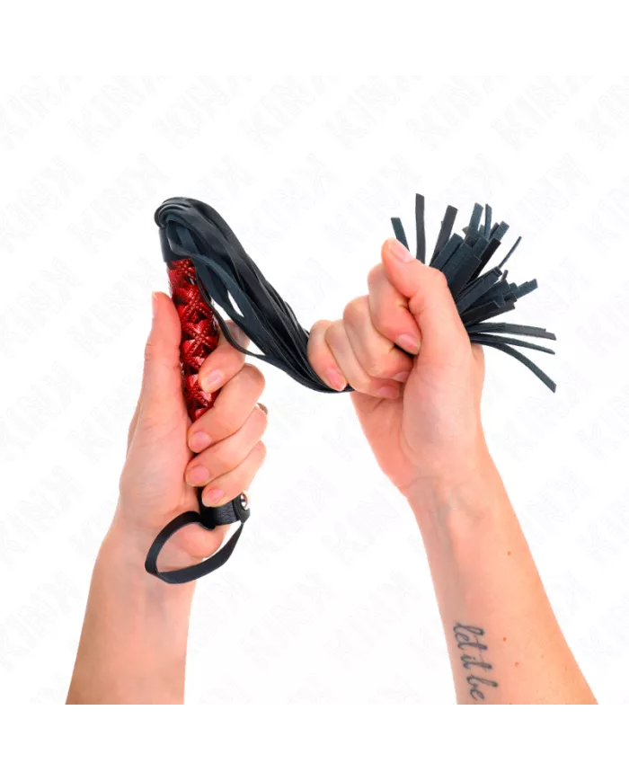 KINK - FOUET MOTIF DIAMANT 40 CM