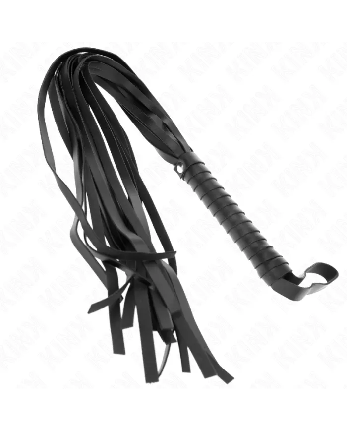 KINK - FOUET NEGRO MANCHE COURT LONG QUEUE 70 CM