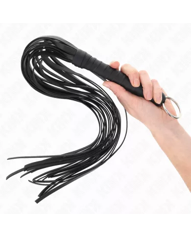 KINK - FOUET AVEC ANNEAU 65 CM KINK - FOUET AVEC ANNEAU 65 CM