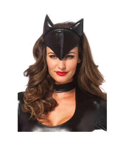 LEG AVENUE - MASQUE DE FEMME CHAT NOIR
